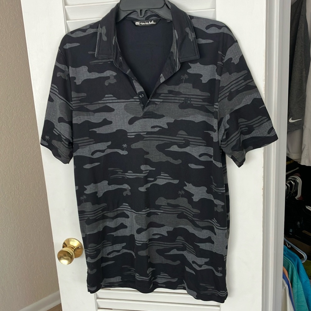 Men's Camo Polo Shirt